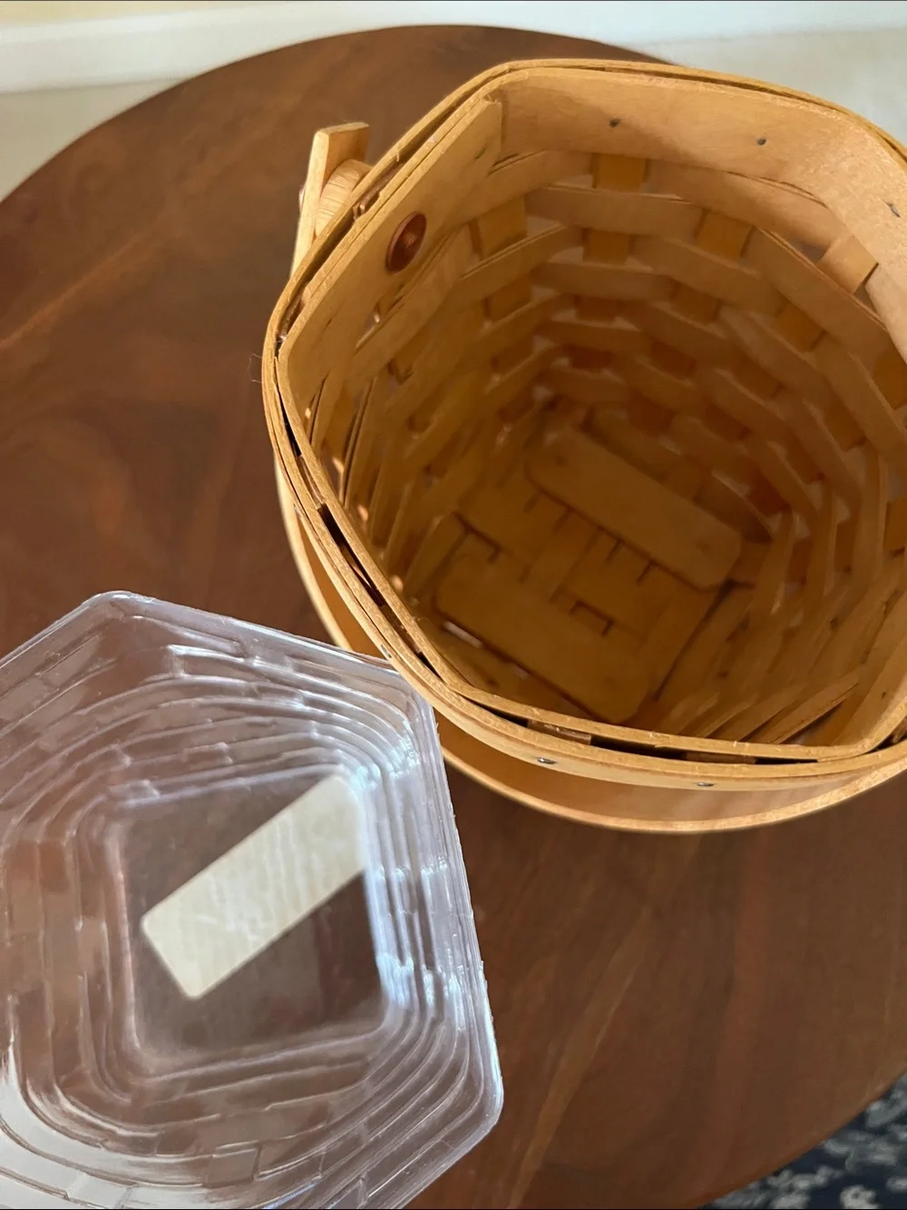Longaberger 2001 Cancer Basket-SFH